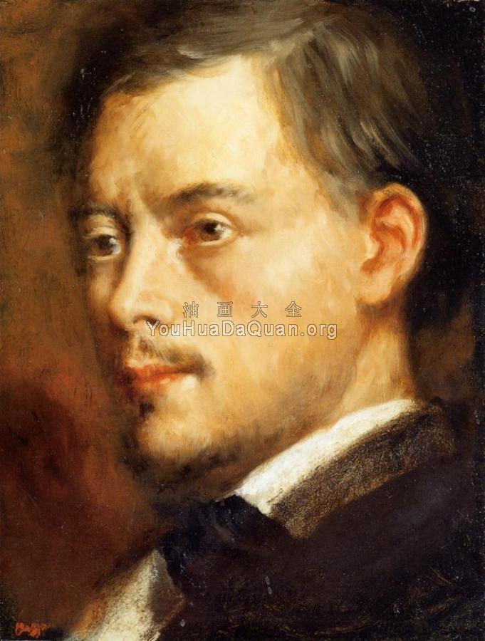 Man's Head - 埃德加·德加